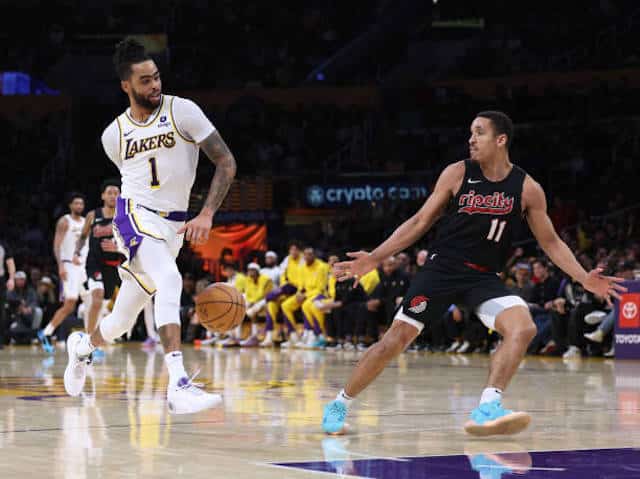 Lakers Highlights D Angelo Russell Catches Fire From Field To Down