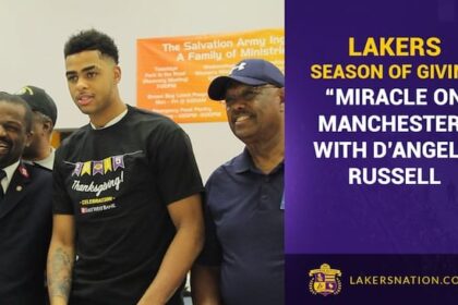 Lakers 2015 ‘season Of Giving’ (videos)