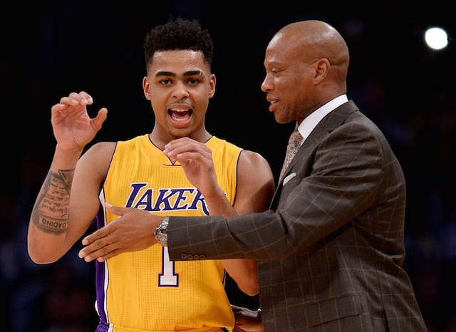 Lakers News: Byron Scott Defends D’angelo Russell Vs. Rockets