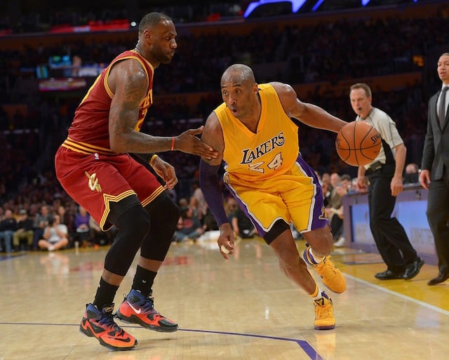 LeBron James Wears Nike Kobe 11 During NBA Finals Practice