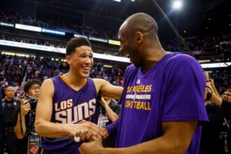 Kobe Bryant, Devin Booker, Lakers