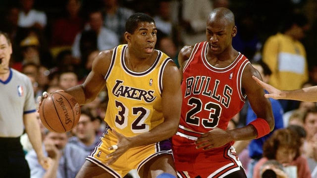 Lakers News Michael Jordan Calls Magic Johnson The Best Point Guard Ever