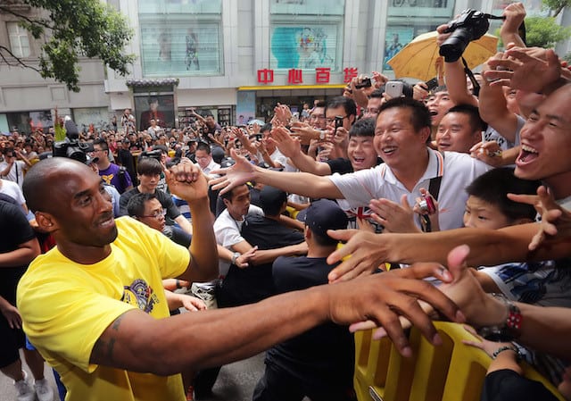 Espn Ranks Kobe Bryant As The Most Famous Athlete In China