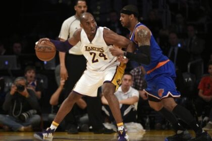 Carmelo Anthony Pays Respect To Lakers Legend Kobe Bryant On Twitter