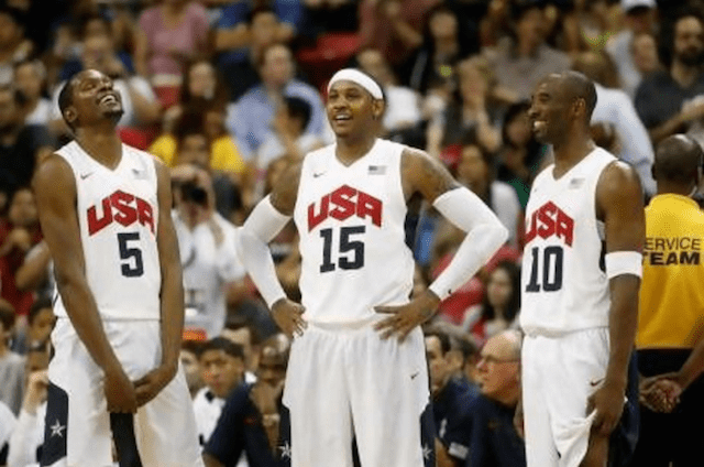 Carmelo Anthony, Kevin Durant Discuss What They Learned From Kobe Bryant On Team Usa