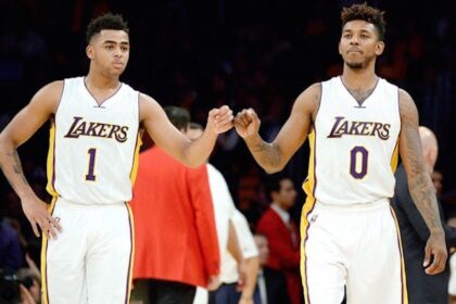 D'Angelo Russell, Nick Young, Lakers