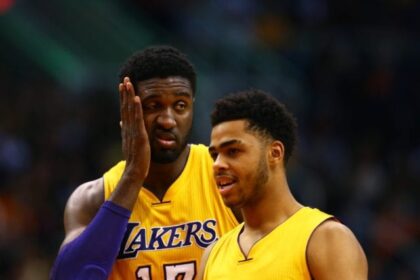 Video: D’angelo Russell Works Out With Former Laker Roy Hibbert In The Ring
