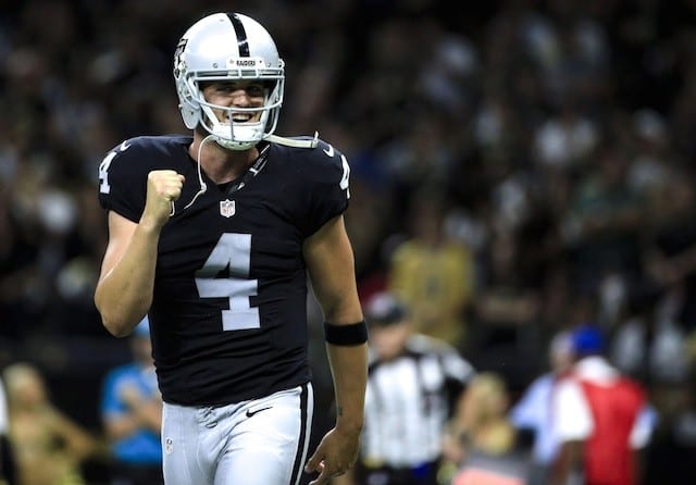 Raiders Qb Derek Carr Embraces Kobe Bryant’s ‘mamba Mentality’