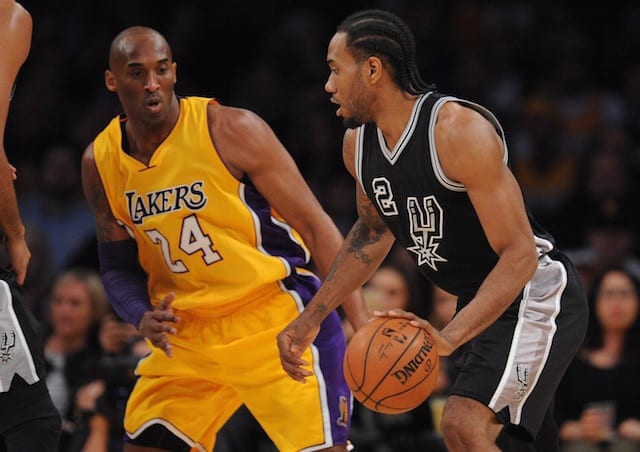 Kawhi Leonard Used Pictures Video Of Lakers Legend Kobe Bryant To Improve Shooting Form