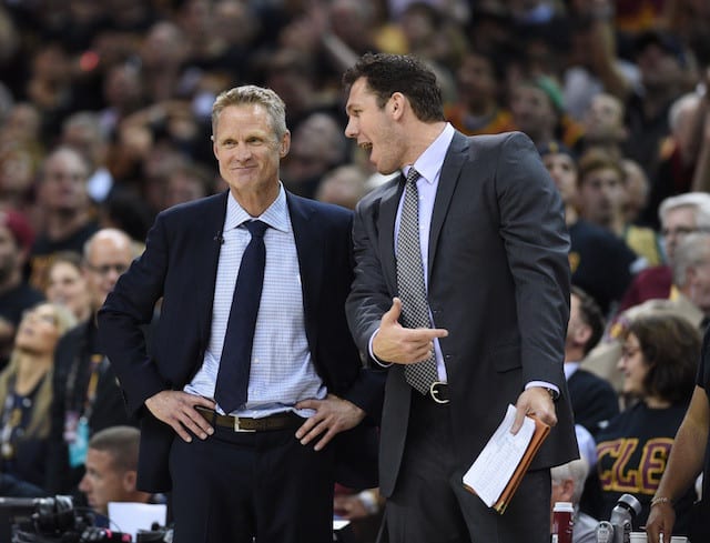 Lakers News: Steve Kerr Gives Luke Walton Opportunity To Prepare For Warriors