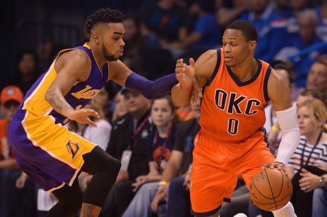 Game Recap: Lakers Fall To Thunder In Oklahoma City