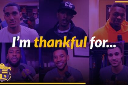 Video: I’m Thankful For ________ (lakers Edition!)