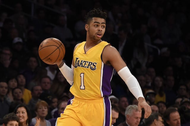 Lakers Finding Out D’angelo Russell May Be A Shooting Guard After All