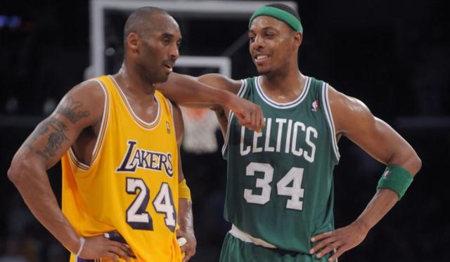 Kobe Bryant Pays Tribute To Newly-retired Paul Pierce