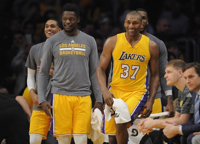 Metta World Peace Hopes Lakers Carry This Momentum Into Summer