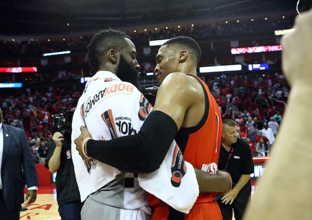 Magic Johnson: James Harden, Russell Westbrook Both Deserve Mvp