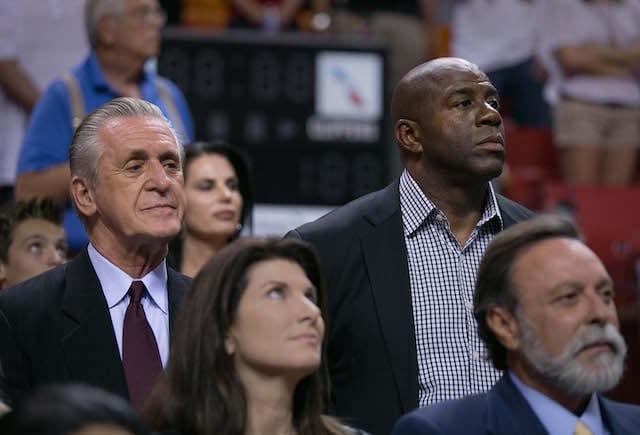 Lakers News: Magic Johnson Taking Advice From Pat Riley