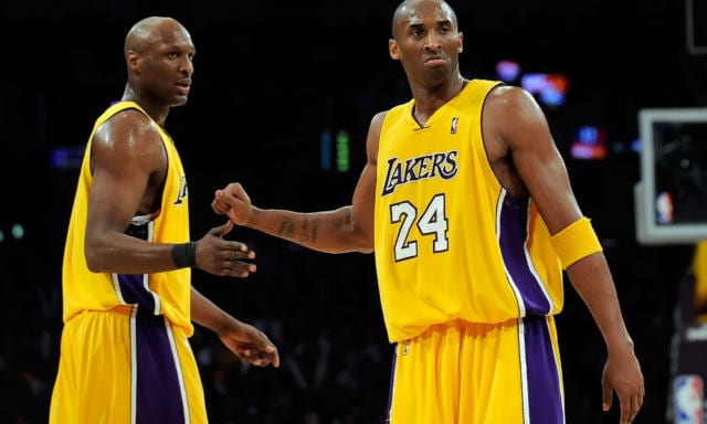 Kobe Bryant, Lamar Odom, Lakers