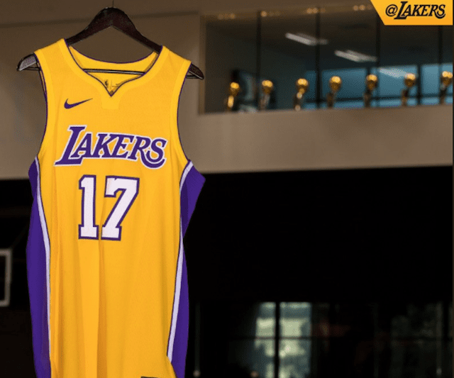 Lakers new jerseys 2017 on sale