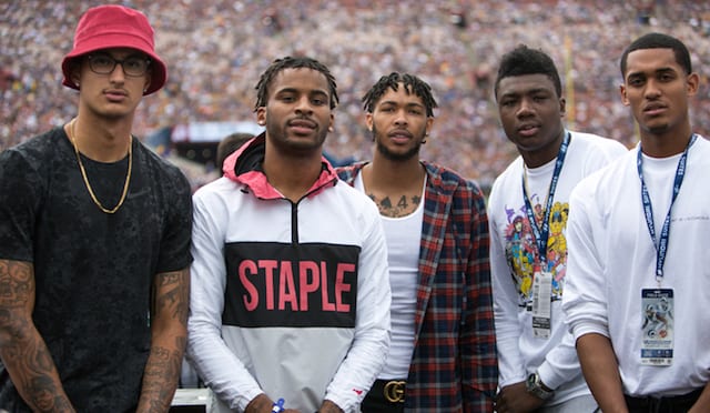 Brandon Ingram, Jordan Clarkson Among Lakers To Attend Rams-redskins Game