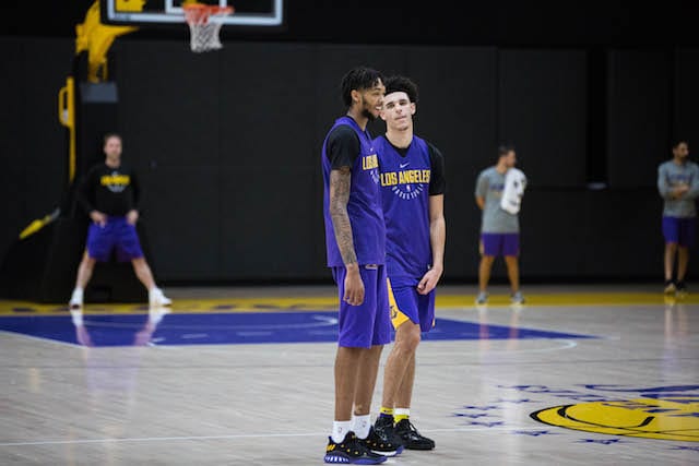 Lakers Practice Notes & Video: Andrew Bogut Impresses, Randle Lineup Questions