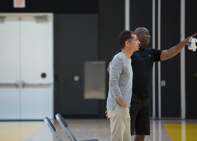 Lakers-practice-magic-johnson-rob-pelinka-6299