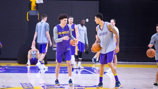 Lakers Practice Notes & Videos: Lonzo Ball Back At Practice