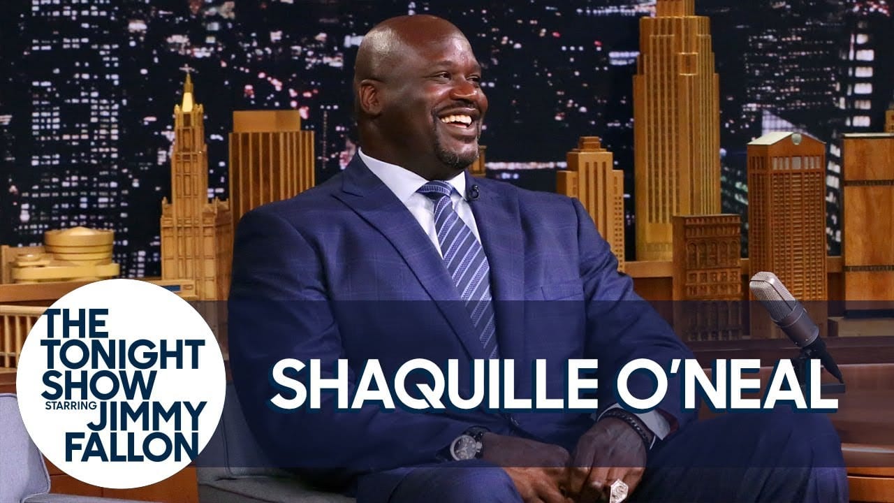 Shaquille O'Neal Tells Jimmy Fallon His Lakers All-Time Starting Five