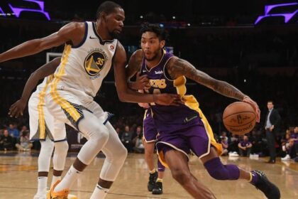 Brandon Ingram, Kevin Durant, Lakers, Warriors
