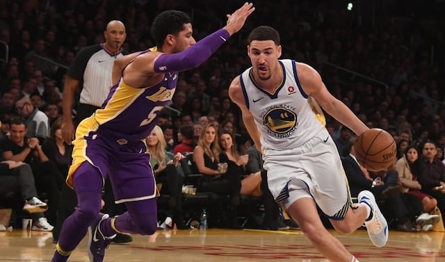 Josh Hart, Klay Thompson, Lakers, Warriors