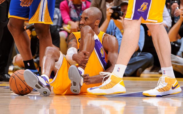 Kobe Bryant, Lakers, Warriors