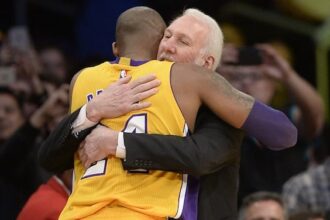 Kobe Bryant, Gregg Popovich, Lakers, Spurs