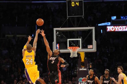 Kobe Bryant, Dwyane Wade Lakers Heat
