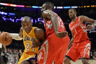 Kobe Bryant, James Harden, Lakers, Rockets