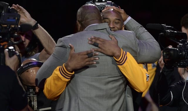 Kobe Bryant, Magic Johnson, Lakers
