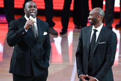 Kobe Bryant, Magic Johnson, Lakers