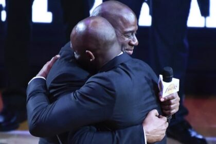 Kobe Bryant, Magic Johnson, Lakers