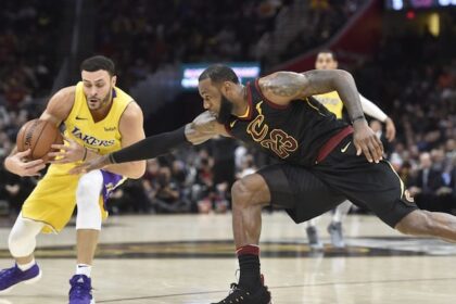 Larry Nance Jr., LeBron James