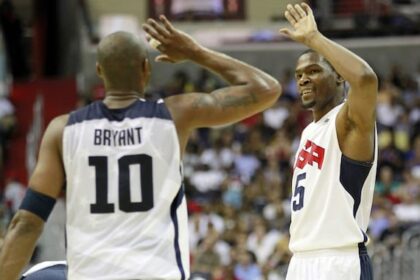 Kobe Bryant, Kevin Durant, Lakers