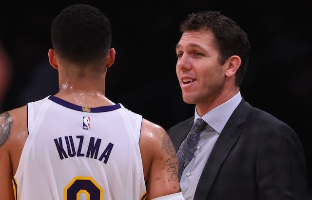 Kyle Kuzma, Luke Walton, Lakers