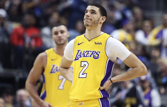 Lonzo Ball, Larry Nance Jr, Lakers