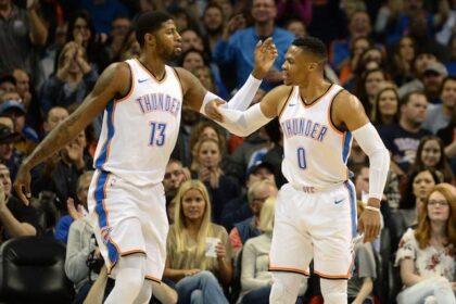 Paul George, Russell Westbrook, Lakers, Thunder