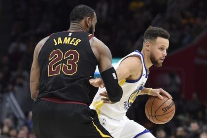 Stephen Curry, LeBron James, NBA