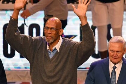 Kareem Abdul-Jabbar, Jerry West, Lakers