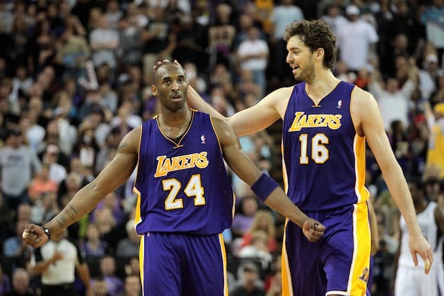 Kobe Bryant, Pau Gasol, Lakers