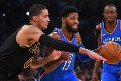 Paul George, Kyle Kuzma, Lakers, Thunder