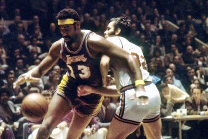This Day In Lakers History Wilt Chamberlain Jerry West Bring First NBA Championship To Los Angeles