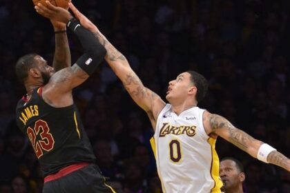 LeBron James, Kyle Kuzma, Lakers