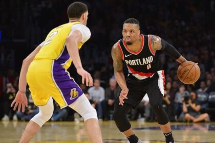 Lonzo Ball, Damian Lillard, Lakers