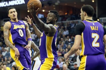 Lonzo Ball, Kyle Kuzma, Julius Randle, Lakers